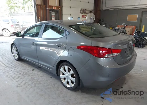 2013 Hyundai Elantra Limited из США, поврежденный, VIN 5NPDH4AE1DH180755
